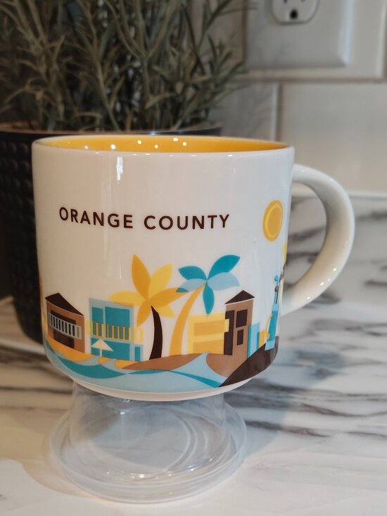Starbucks Other - Starbucks "You Are Here" Orange County 14 oz Mug